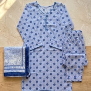 Printed Lawn 3 Piece Suit