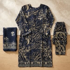Printed Lawn 3 Piece Suit